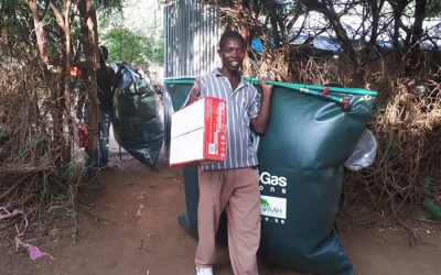 Flexi Biogas goes portable in Kakuma Refugee Camp with AAHI