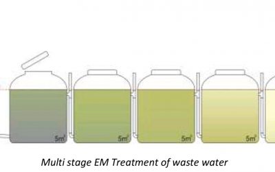 WASTE WATER TREATMENT FOR RE-USE IN AGRICULTURE