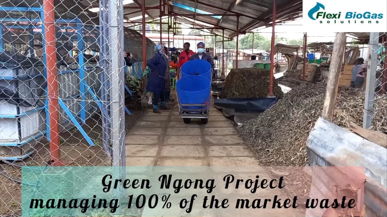 Green Ngong Project Flexi Biogas