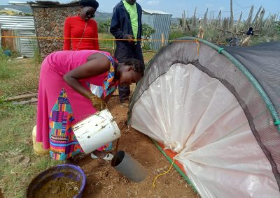 Nature-based solutions biogas system in Dol Dol